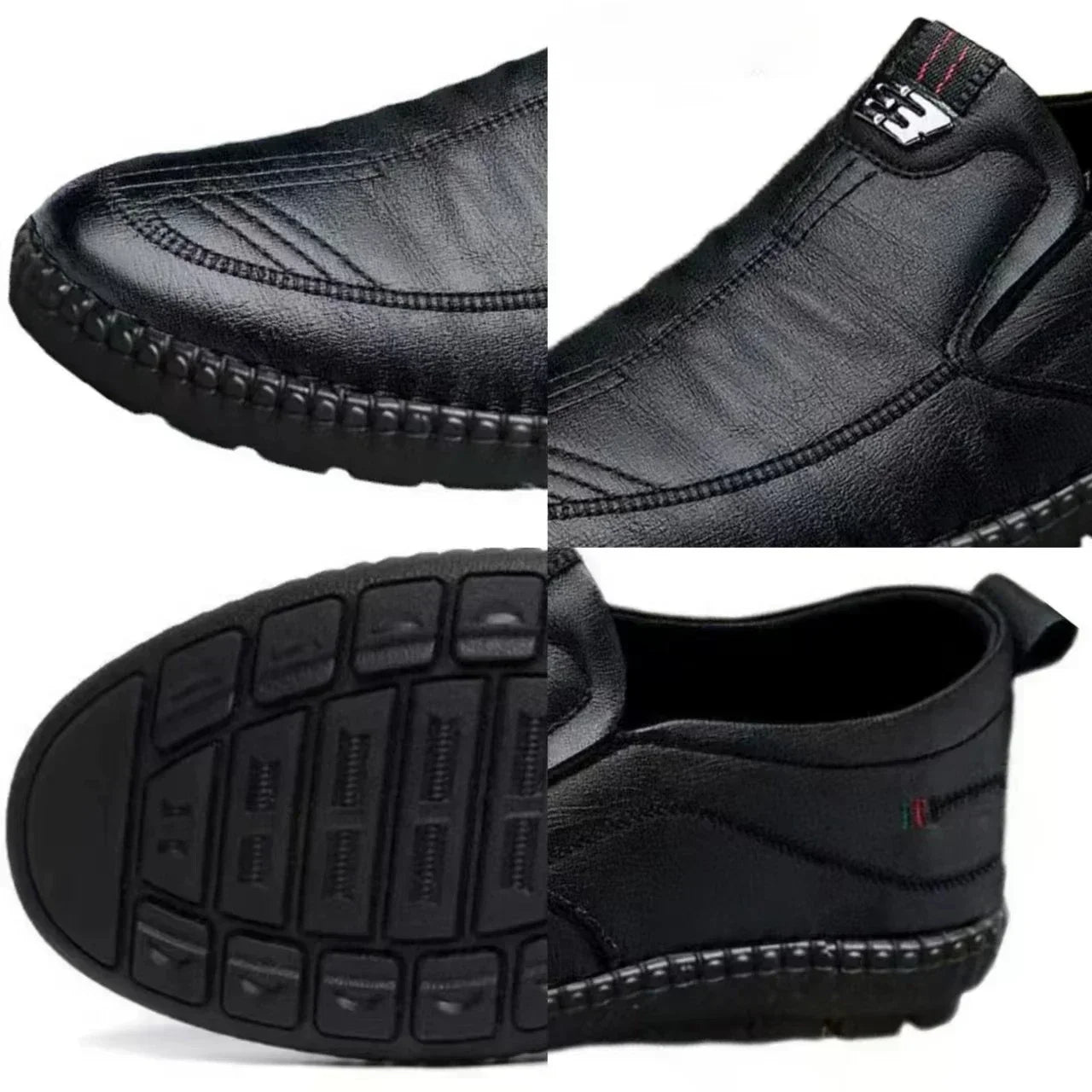 Men's Leather Shoes New Summer