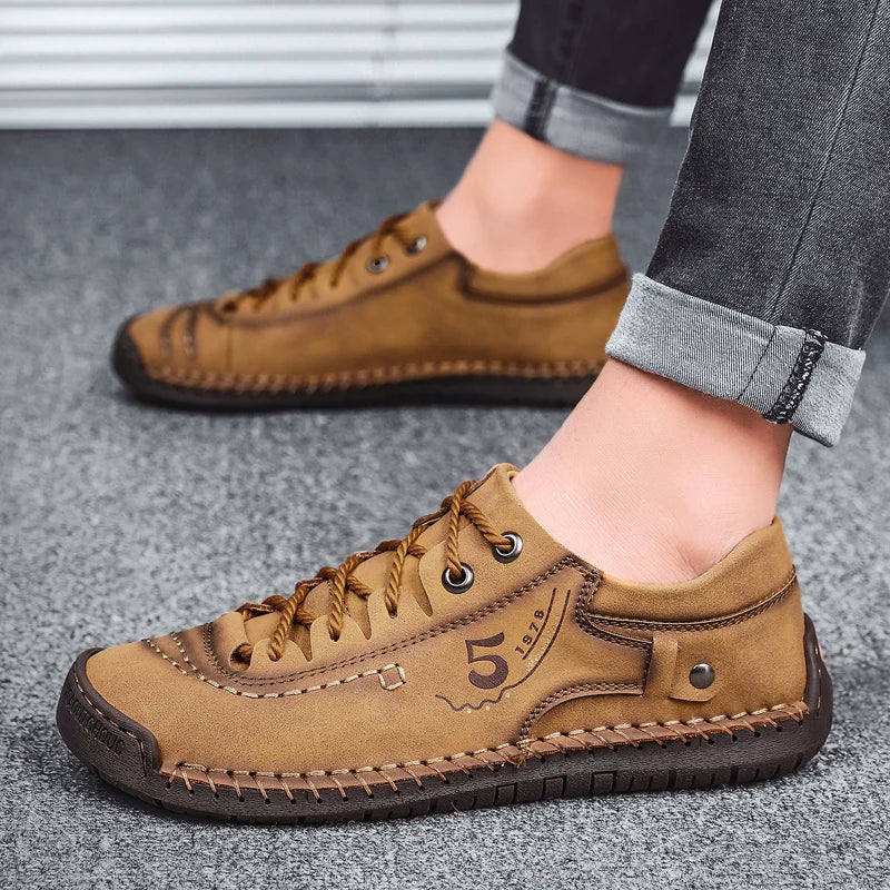 Men Leather Shoes Outdoor Comfortable