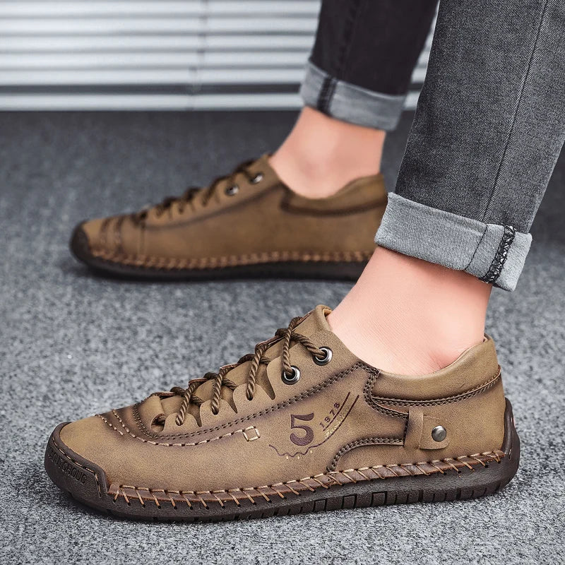 Men Leather Shoes Outdoor Comfortable