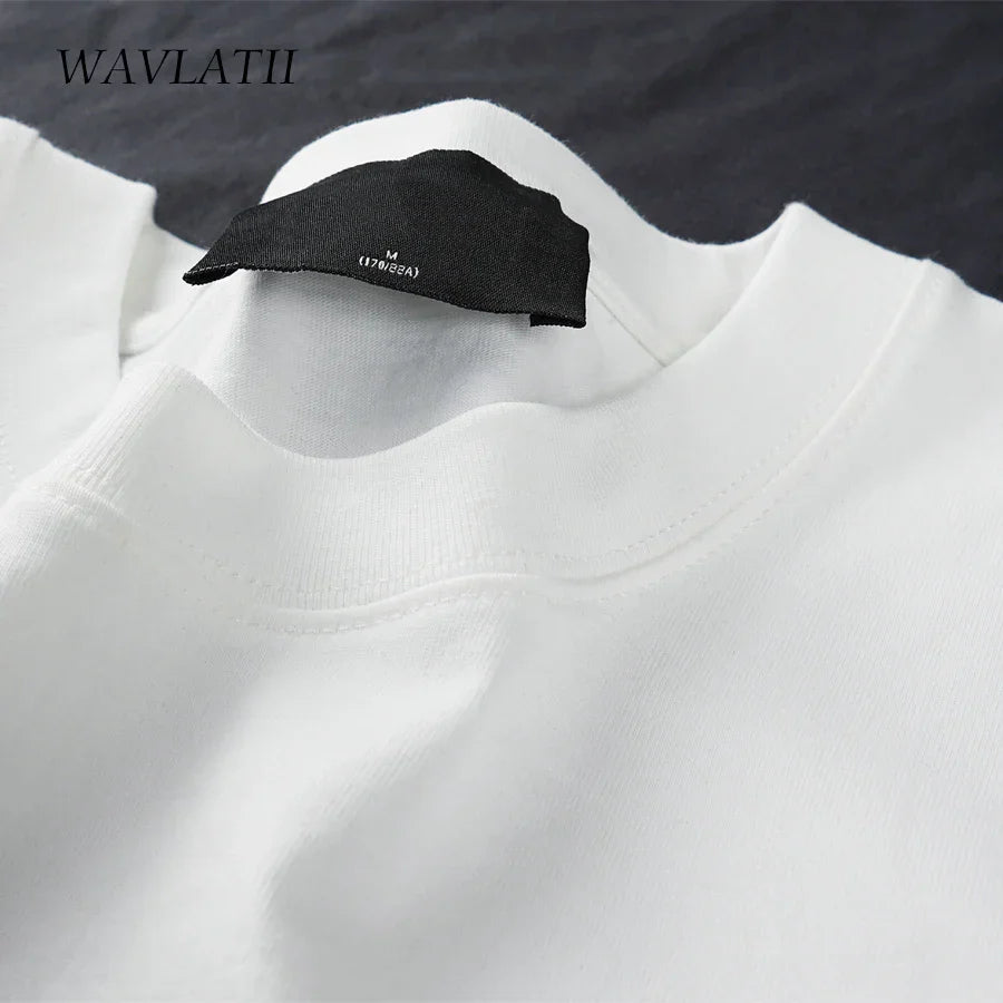 WAVLATII Oversized Summer T shirts for