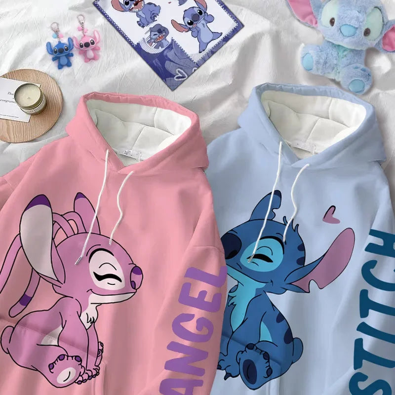 Disney Hoodie Fashion Stitch Angel