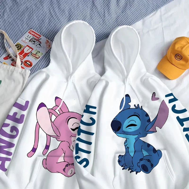 Disney Hoodie Fashion Stitch Angel