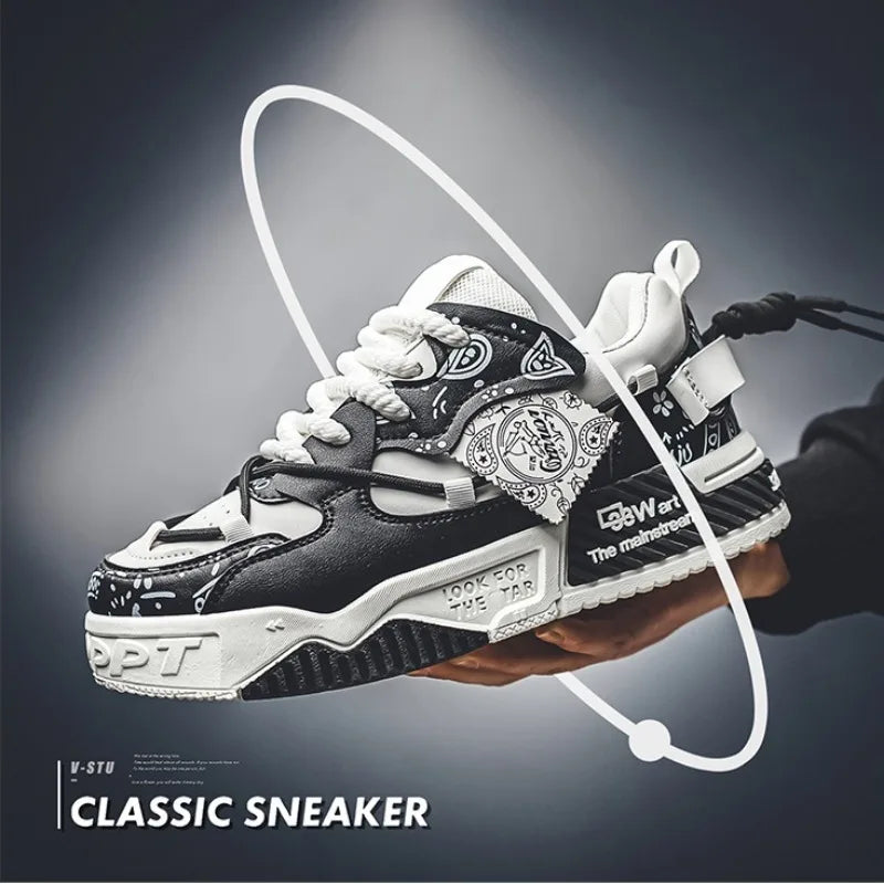 New Autumn Men's Shoes Men Platform