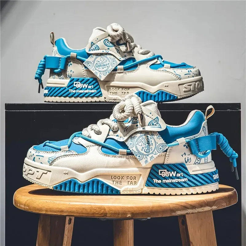 New Autumn Men's Shoes Men Platform