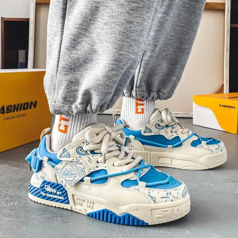 New Autumn Men's Shoes Men Platform