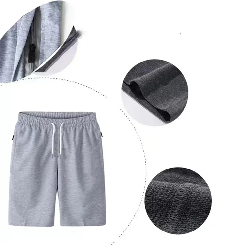 Mens Sports Pocket Solid Drawstring