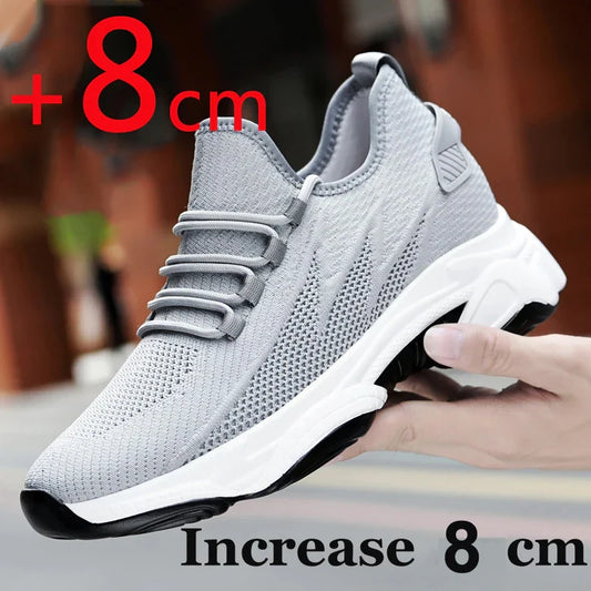 Men Sneakers Casual Heightening Shoes